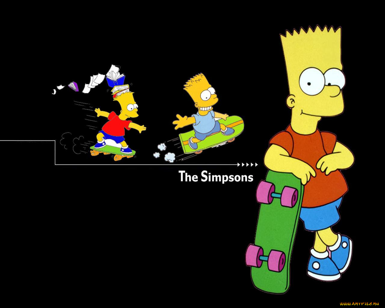 , the, simpsons